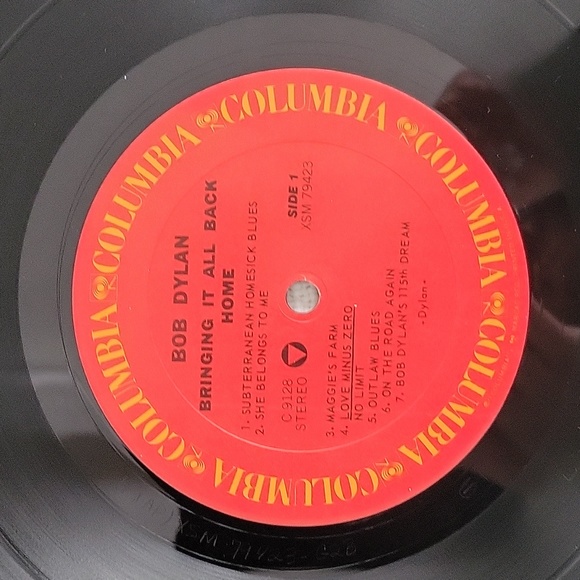 Bob Dylan 1965 Bringing It All Back Home riginal LP Vinyl Record - Picture 11 of 13